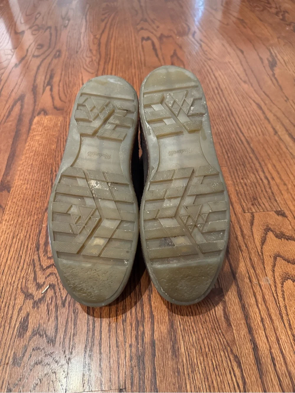 Madewell Brown Suede Fleece-Lined Chelsea Winter Boots